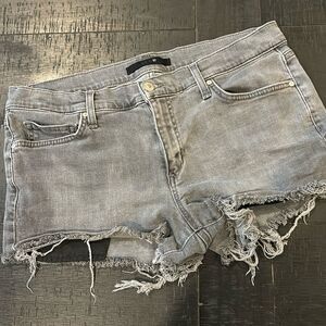 Joe’s Jeans 3” Cut Off Distressed Raw Hem Stretch Denim Jean Shorts 31‌‌‌‌‌